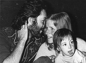 Paul, Linda and baby Mary in 1970
