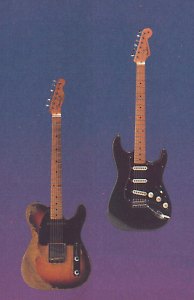 Gilmour and Green's guitars...