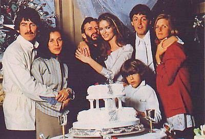 Ringo's wedding with Barbara Bach in 1981.