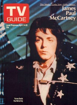 TV guide announcing the James Paul McCartney TV Show