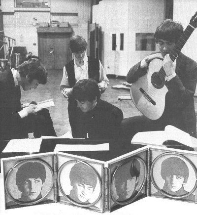 Abbey Road studio #2 on April 16, 1964