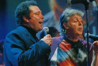 Paul McCartney and Tom Jones for Let It Be finale